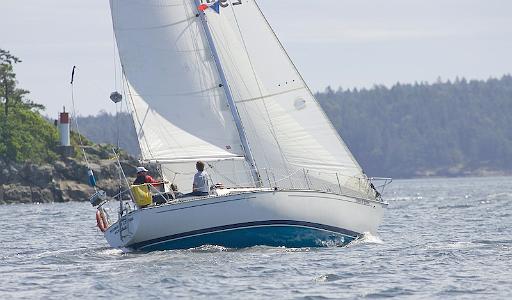 yeoman of Cestria SSI 2007-1.jpg - Yeoman of Cestria at the 2007 Saltspring Island Race